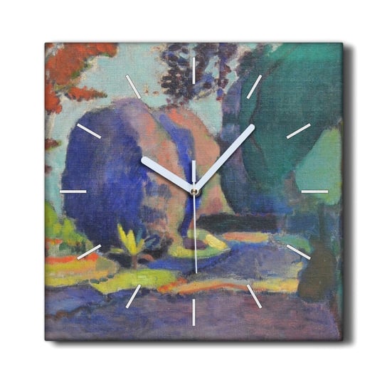 Zegar canvas ścienny 30x30 cm Ogrody Henri Matisse, Coloray Coloray
