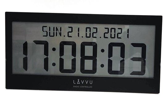 Zegar cyfrowy ścienny biurkowy Lavvu LCX0011 37 cm LAVVU