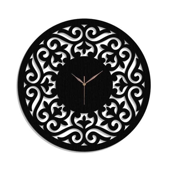 Zegar dekoracyjny ORNAMENTI Florence Vintage Style, czarny, 59 cm ORNAMENTI
