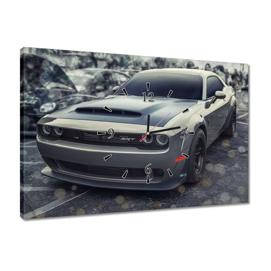 Zegar Dodge Charger SRT Demon, 60x40cm ZeSmakiem