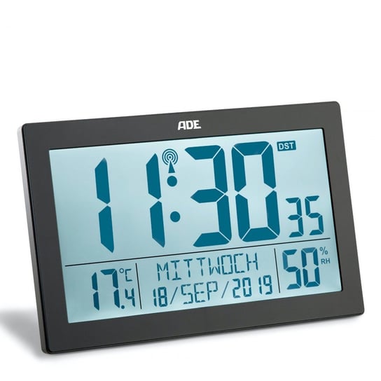 Zegar Elektroniczny Z Kalendarzem Termometrem Higrometrem I Budzikiem ADE