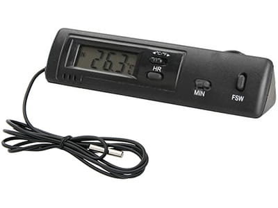 Zegar i termometr samochodowy z wyświetlaczem LCD 50-305 Xtreme