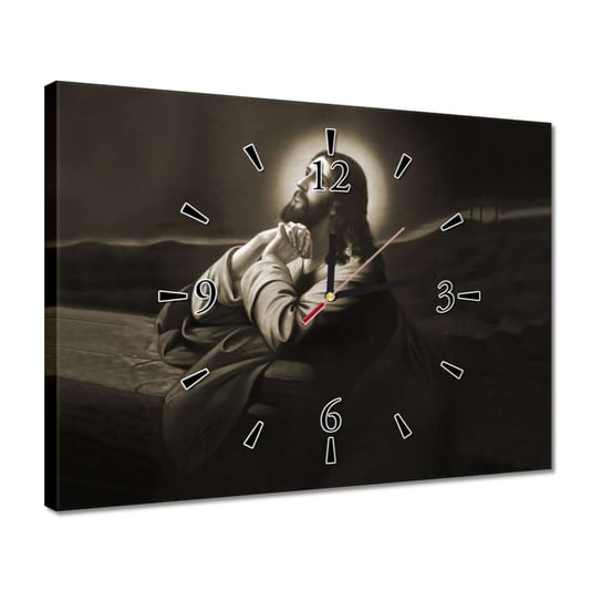 Zegar Jezus modli się w Ogrójcu, 40x30cm ZeSmakiem