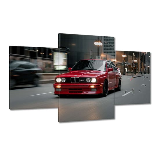 Zegar Klasyczne BMW M3, 100x60cm ZeSmakiem