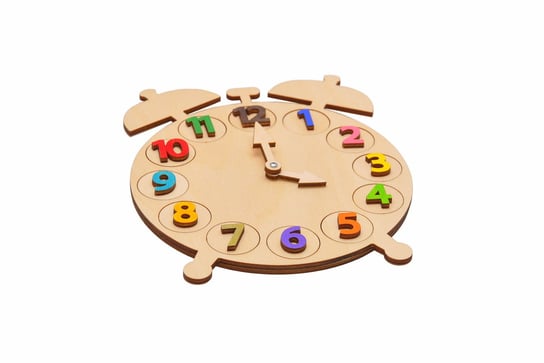 Zegar Kolorowy Edukacyjny Manipulacyjny Dla Dziecka - Sorter Zabawki Sensoryczne