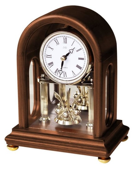 Zegar kominkowy JVD HS18.2 Drewniany Obrotowe Wahadło JVD