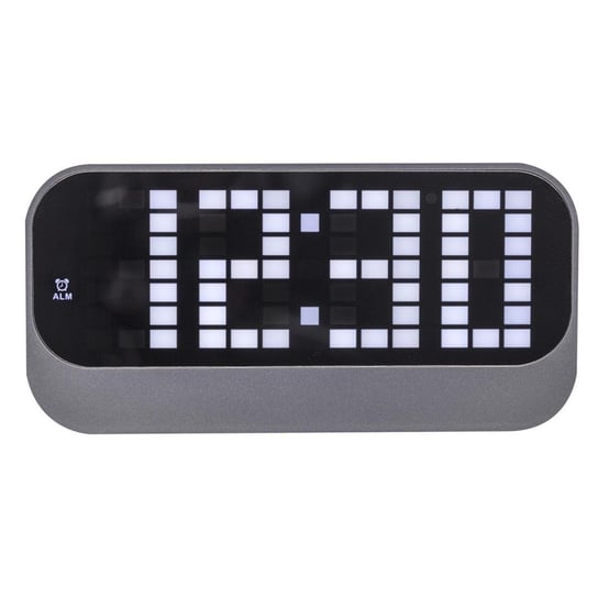 Zegar Led NEXTIME Loud Alarm, czarny, 8,5x17,5x5 cm Nextime