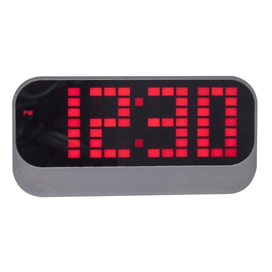 Zegar Led NEXTIME Loud Alarm, czerwony, 8,5x17,5x5 cm Nextime