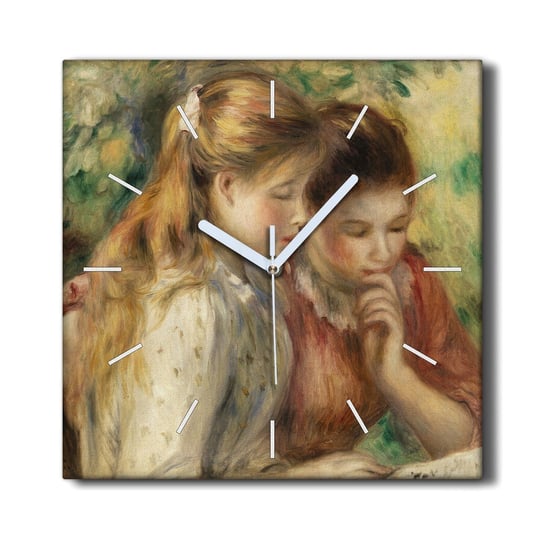 Zegar na płótnie 30x30 Kobiety dziewczyny drzewa, Coloray Coloray
