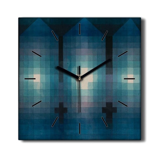 Zegar na płótnie Grobowiec w trzy części 30x30 cm, Coloray Coloray
