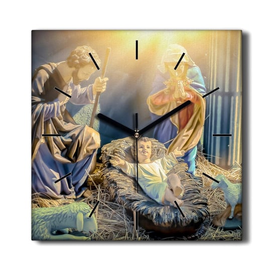 Zegar na płótnie Świątynia starożytność 30x30 cm, Coloray Coloray