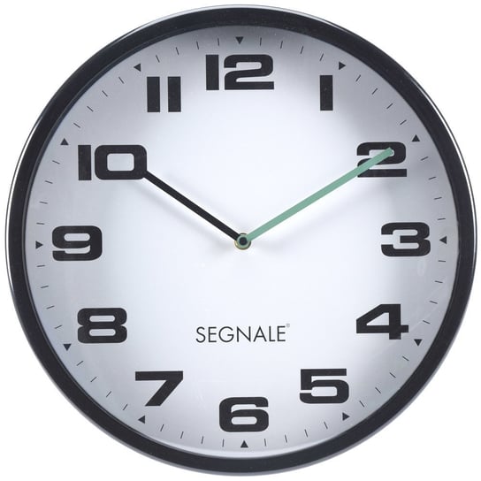 Zegar na ścianę SEGNALE, czarny, 40 cm Segnale