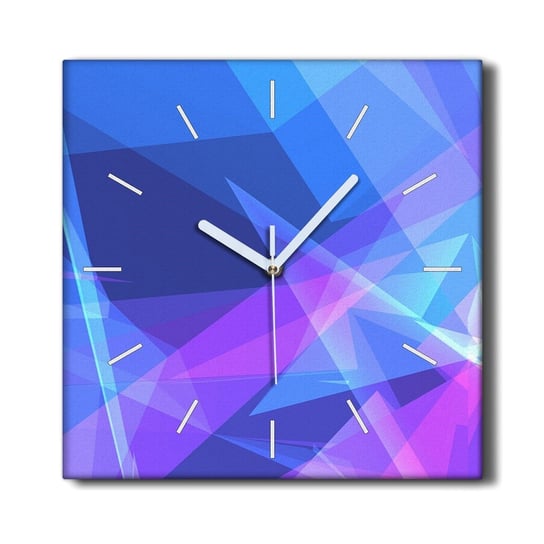 Zegar płótno na prezent 30x30 Grafika geometryczna, Coloray Coloray