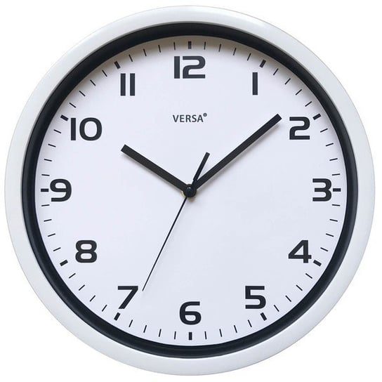 Zegar Ścienny (Ø 30 cm) Plastikowy bigbuy home