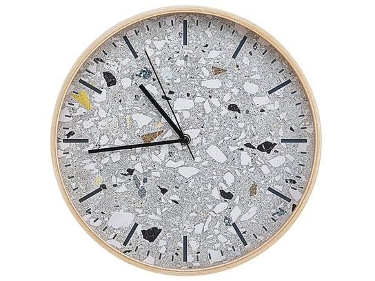 Zegar ścienny ø 31 cm szary GORDOLA Beliani