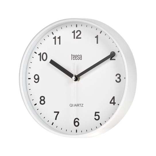 Zegar ścienny 20 cm biały Teesa