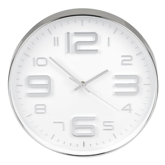 Zegar ścienny 305 mm biały Deco4Home Deco4Home