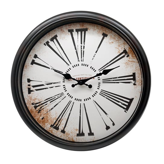 Zegar ścienny ARTE REGAL Roma, brązowy, 39 cm Arte Regal