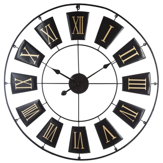 Zegar ścienny ATMOSPHERA CREATEUR D'INTERIEUR, czarny, 76x4,5x76 cm Atmosphera Créateur d'intérieur