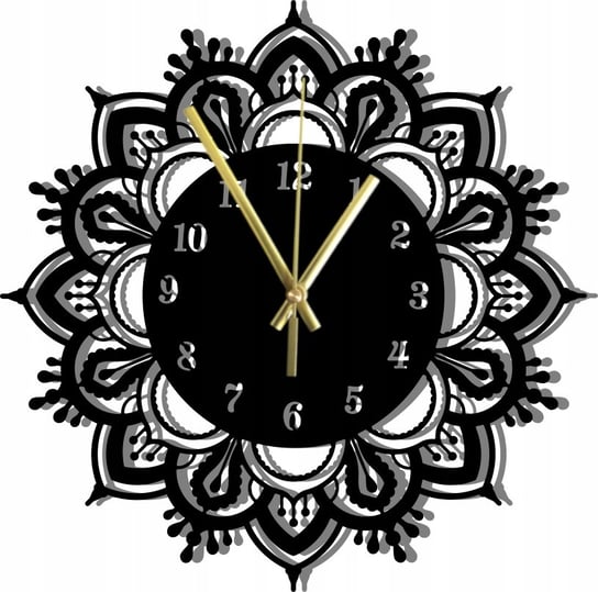 Zegar Ścienny Ażurowa Mandala 45 cm Inna marka