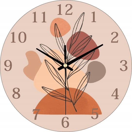 Zegar Ścienny Boho Plexido Kwiat Kształty 30 cm Plexido