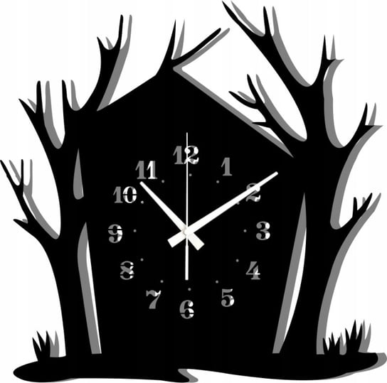 Zegar Ścienny Dekoracyjny Domek w lesie 45 cm Inna marka
