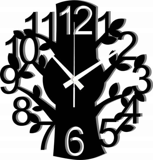 Zegar Ścienny Dekoracyjny Drzewo Las do Salonu Kuchni 45 cm Inna marka