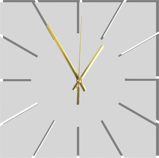 Zegar Ścienny Design Drewniany Kwadratowy Squere 45 cm Inna marka