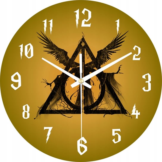 Zegar Ścienny Dla Dzieci Harry Potter 30cm Prezent Plexido