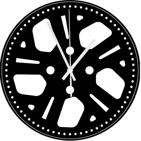 Zegar Ścienny dla fana samochodów w kształcie Felgi felga 45 cm Inna marka