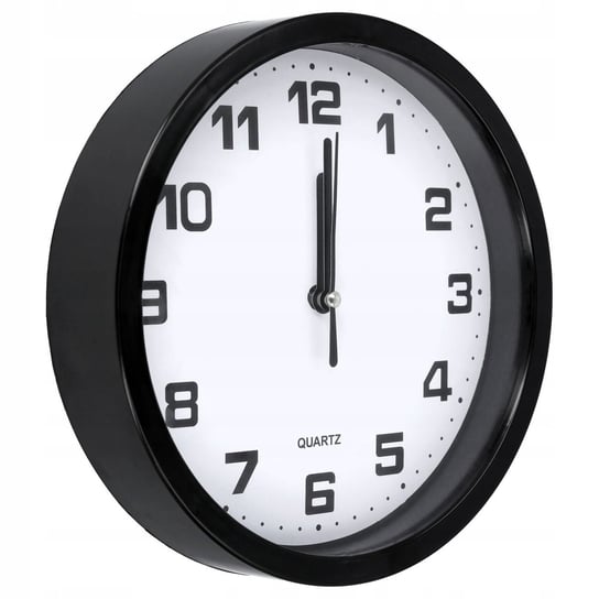 Zegar ścienny do kuchni na ścianę 20 cm czarny Inna marka