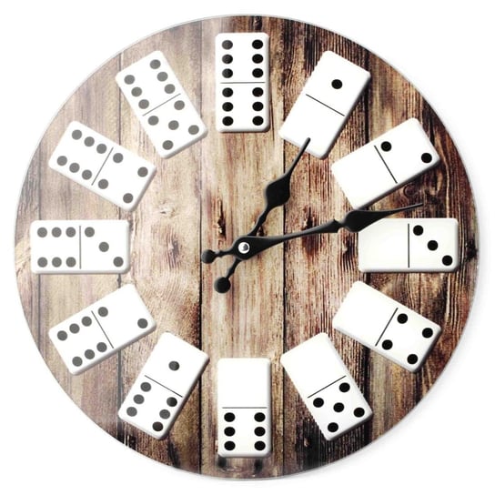Zegar ścienny Domino, 30 cm 