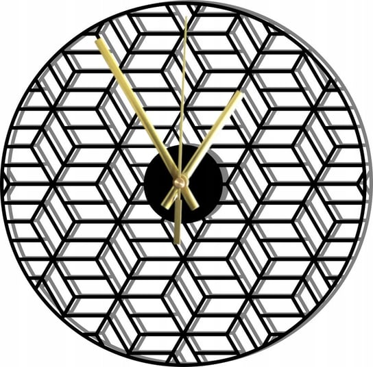 Zegar Ścienny Drewniany Ażurowy w stylu Loft Okrągły 45 cm Inna marka