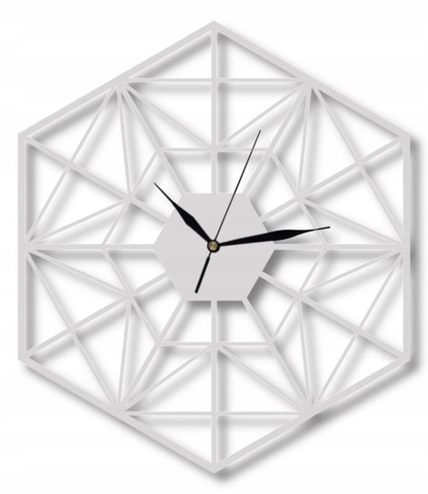 Zegar Ścienny Drewniany Ażurowy w stylu Loft Romb 35 cm Inna marka