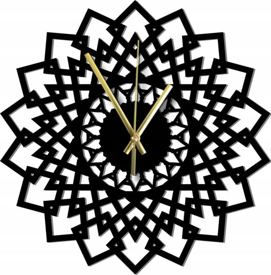 Zegar Ścienny Drewniany Dekoracyjny Ciekawa Norah 45 cm Inna marka