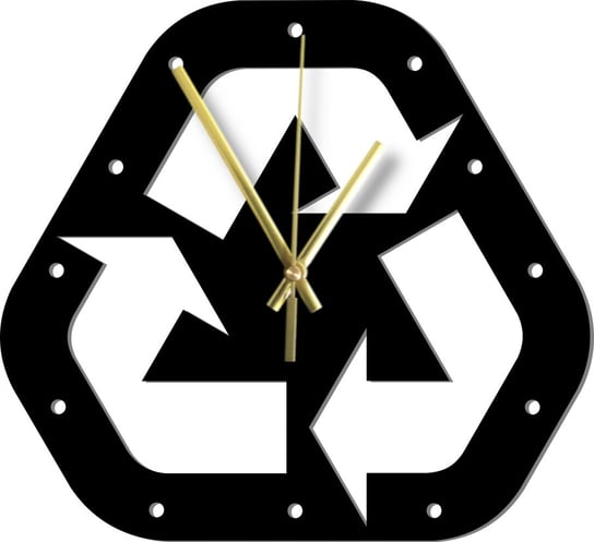 Zegar Ścienny Drewniany Dekoracyjny Industrial Dixi 45 cm Inna marka