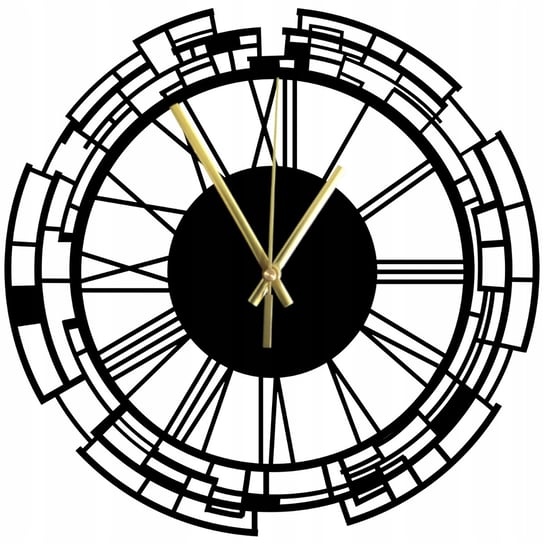 Zegar Ścienny Drewniany Industrialny Styl Zegar Dekoracja Wnętrza 45 cm Inna marka
