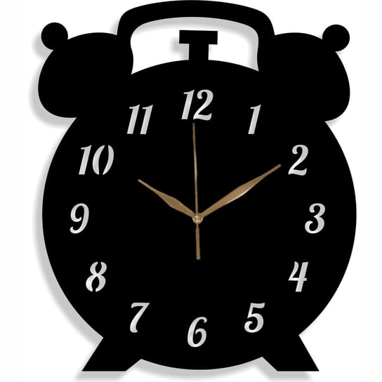 Zegar Ścienny Drewniany Loft Budzik Alarm Prezent 35 cm Inna marka