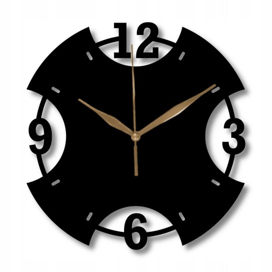 Zegar Ścienny Drewniany Loft Stylowy Cyfry Arabskie Bonza 35 cm Inna marka