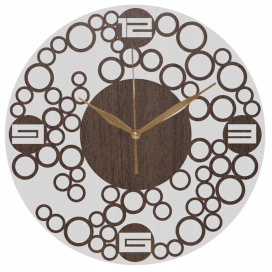 Zegar Ścienny Drewniany Modny Loft Dionizos 35 cm Inna marka