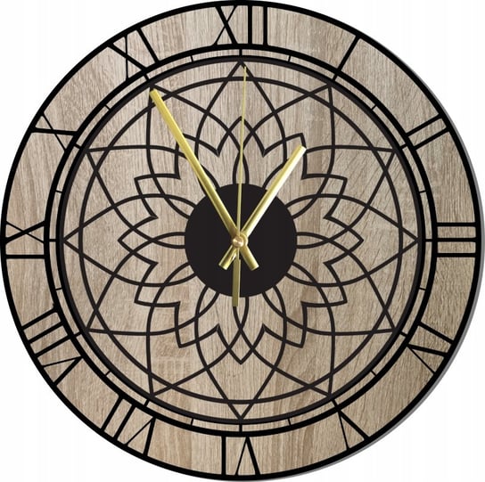 Zegar Ścienny Drewniany Rzymski Ażurowy 45 cm Inna marka