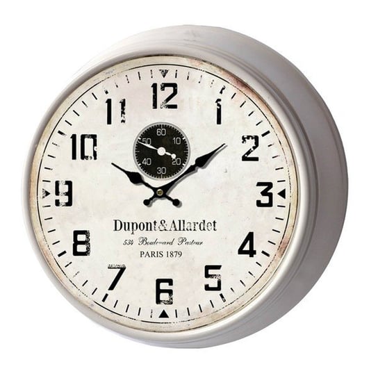 Zegar Ścienny Dupont (36 cm) Metal bigbuy home