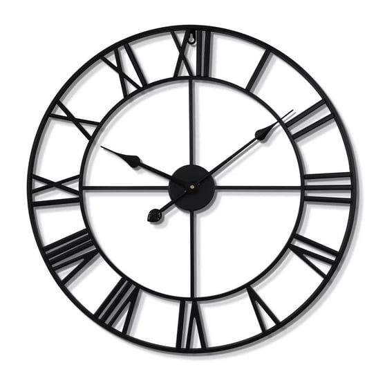 Zegar Ścienny Duży Na Ścianę LOFT Rzymski 3D 80cm Retro Inny producent