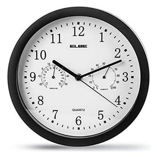 Zegar Ścienny ELBE RP-1005-N Biały/Czarny elbe