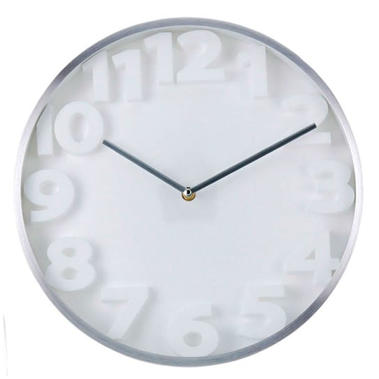 Zegar ścienny Emako, biały, 35 cm Inna marka