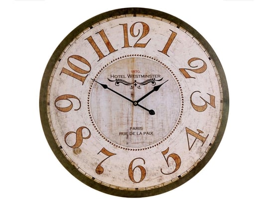 Zegar ścienny EMAKO Hotel Westminster, brązowy, 60 cm Inna marka