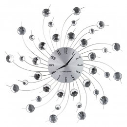 Zegar ścienny Esperanza Geneva EHC004 (kolor srebrny) Esperanza
