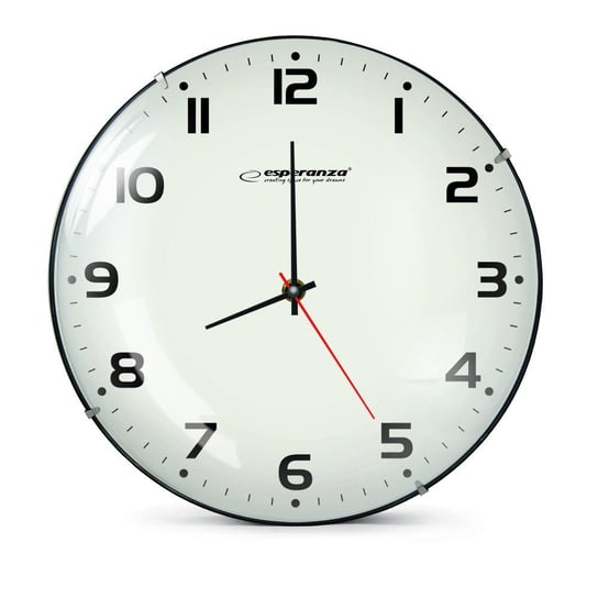 Zegar ścienny ESPERANZA San Francisco, biały Esperanza