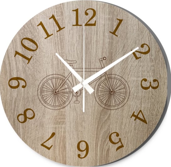 Zegar Ścienny Grawerowany Rower dla Miłośnika Rowerów 45 cm Inna marka