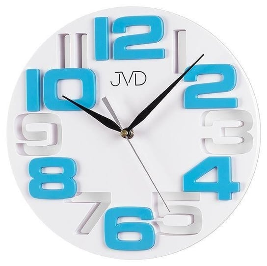 Zegar ścienny JVD H107.6 25,5 cm Kolorowy 3D JVD